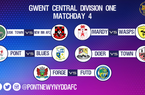 Gwent Central Division One Matchday 4