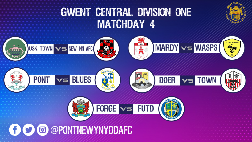 Gwent Central Division One Matchday 4