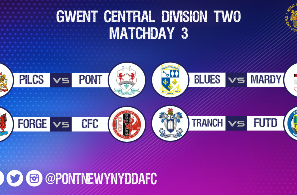 Gwent Central Division Two Matchday 5