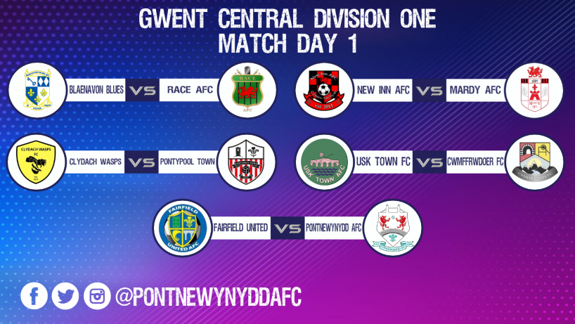 Gwent Central Division One Matchday 1