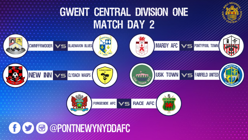 Gwent Central Division One Matchday 2