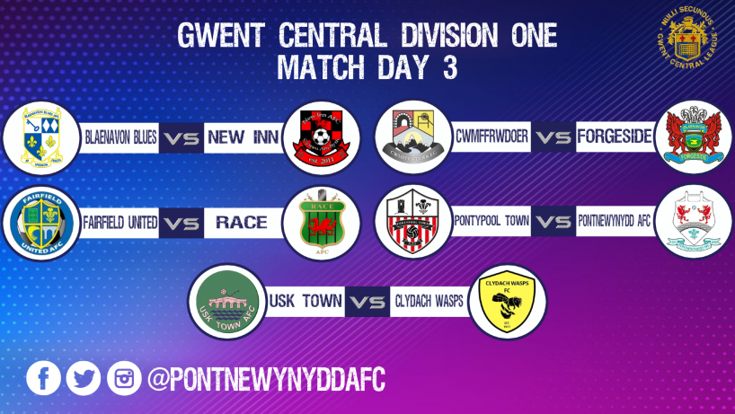 Gwent Central Division One Matchday 3