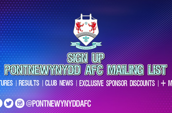 Pontnewynydd AFC Mailing List